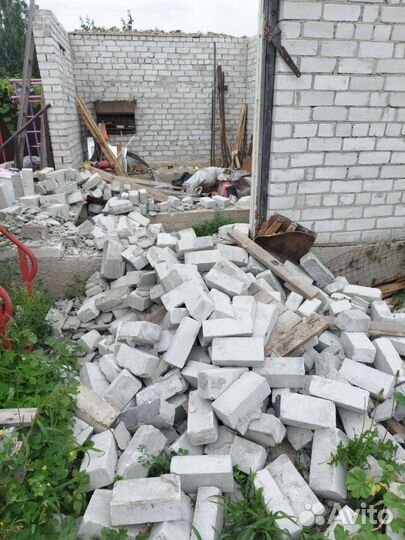 Кирпич силикатный бу