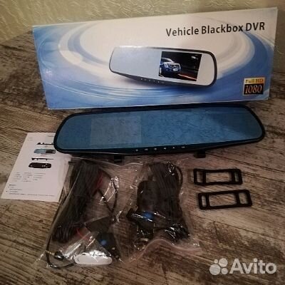 Зеркало заднего вида с видеорегистратором HD