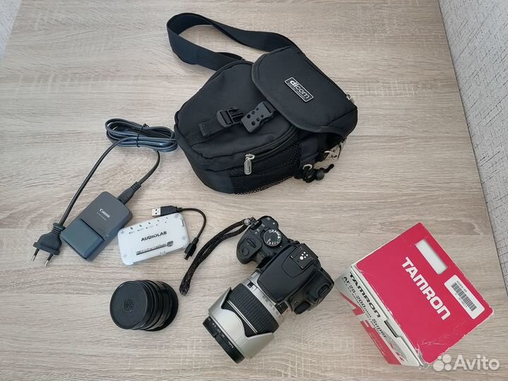 Зеркальный фотоаппарат canon 400d