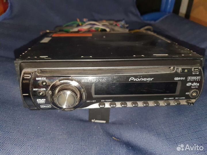 Магнитола Pioneer DVH-P590MP,все