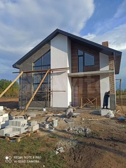 Коттедж 114 м² на участке 10 сот.