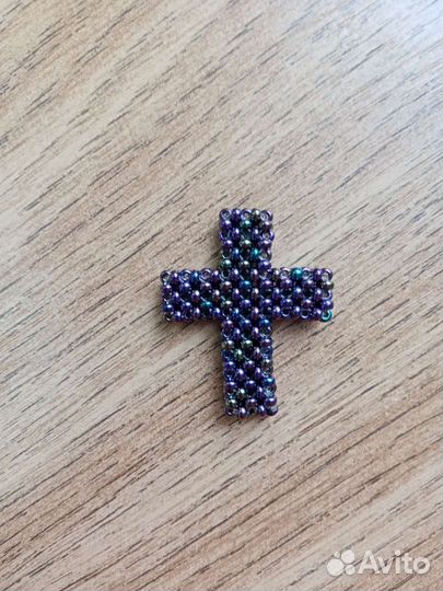 Крест из бисера