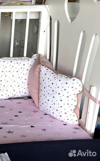 Бортики для детской кроватки