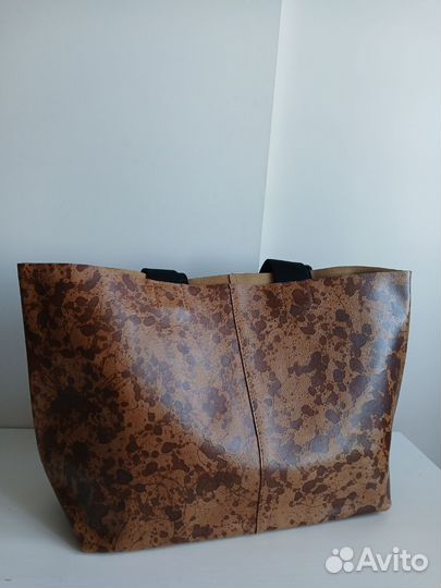 Сумка шоппер Ecco upcycled east west новая