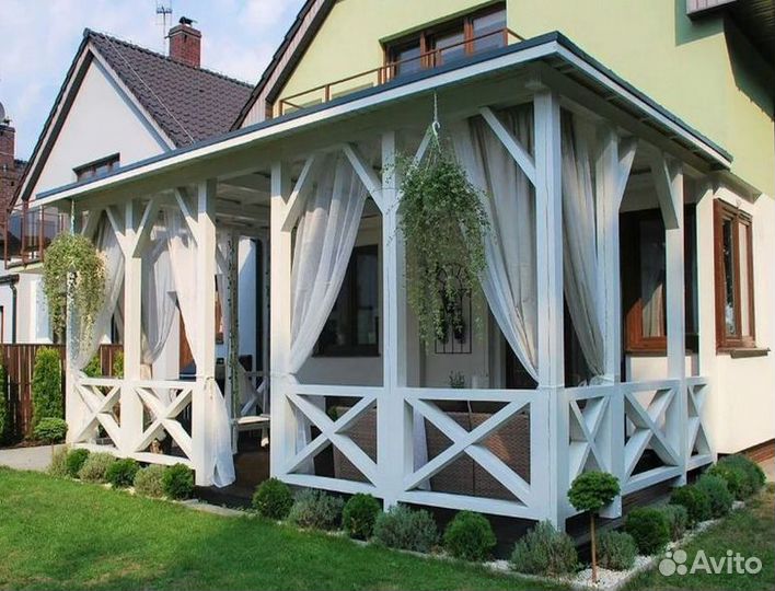 Строительство беседок, навесов, пристроек