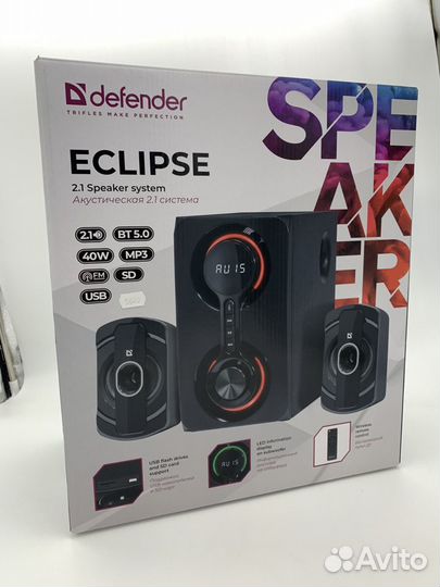 Акустическая 2.1 система Defender Eclipse 40Вт