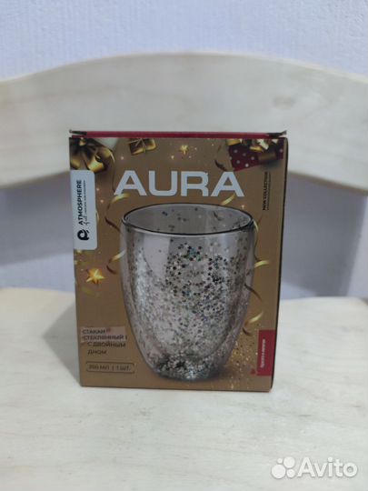 Стаканы с двойными стенками, 350мл