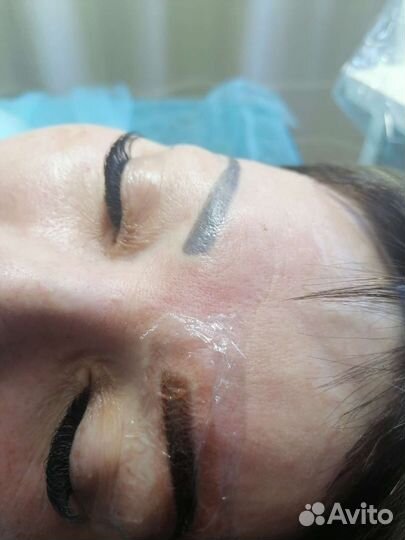 Перманентный макияж татуаж бровей, губ