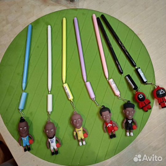 Ручка с брелком негр