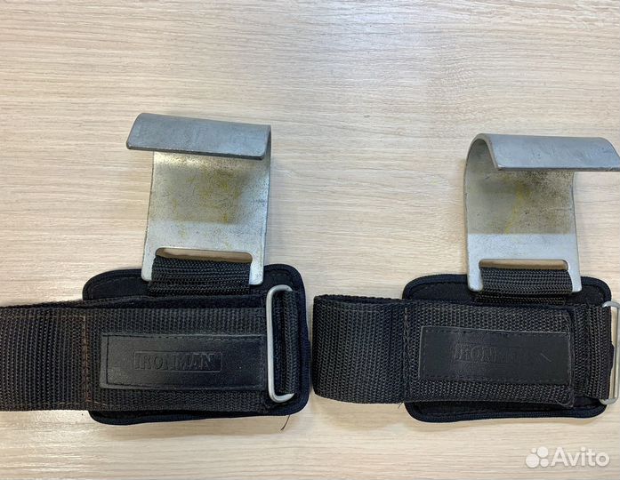 Тяги ironman с крюками для тяжелой атлетики