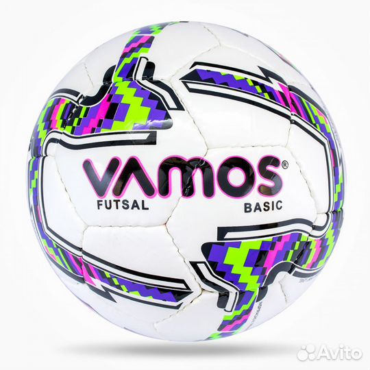 Мяч футбольный футзальный vamos