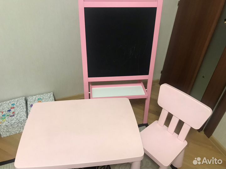 Детский стул Икея стол Икея доска Икея