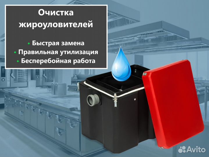 Очистка жироуловителя