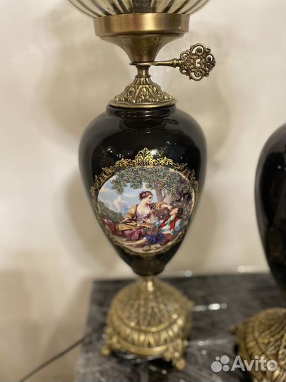 Светильник настольный винтаж