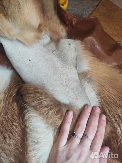 Жилетка женская из натурального меха