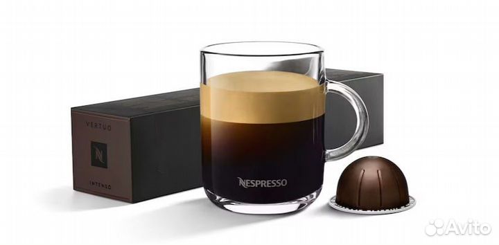Кофе в капсулах Nespresso Vertuo, Intenso, 10 капс