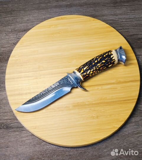 Нож охотничий. Cтaль 65Х13. Oтличнoe kaчecтво