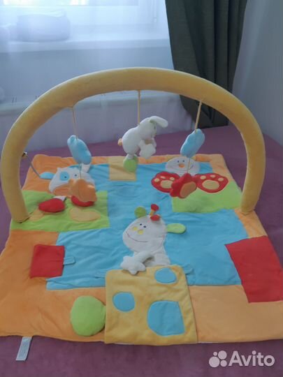 Развивающий коврик Gulliver Жираф, Кот, Корова