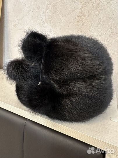 Шапка норковая женская