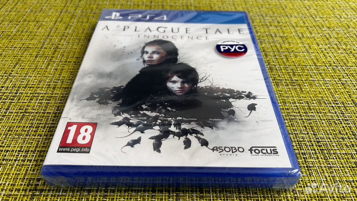 A plague tale innocence ps4 Новый диск