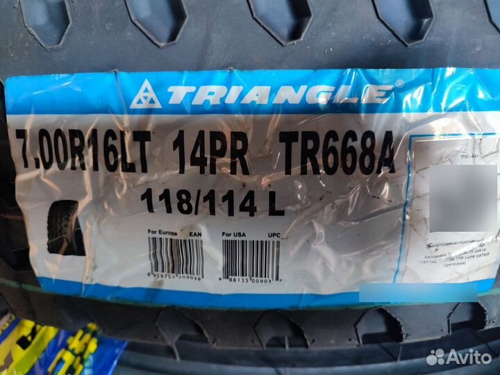 Triangle TR668A 7,00 R16-14PR