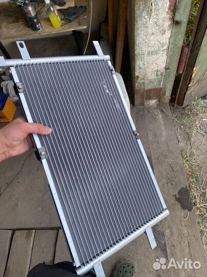 Радиатор кондиционера на priora panasonic