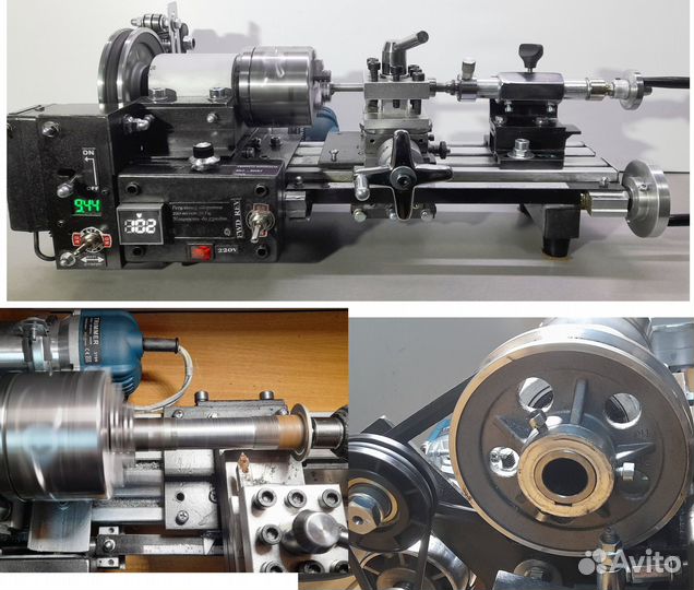 Настольный токарный станок по металлу