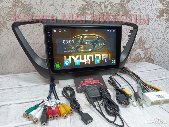 Магнитола Hyundai Solaris 2 андроид новая