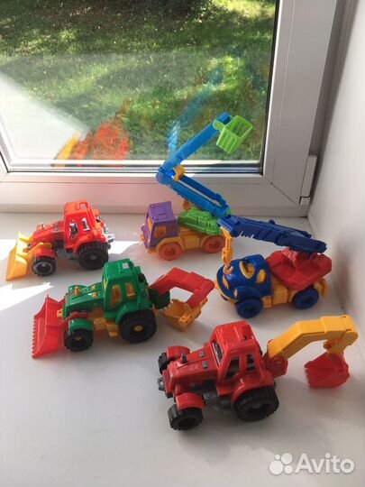 Машина, трактор, экскаватор, бульдозер