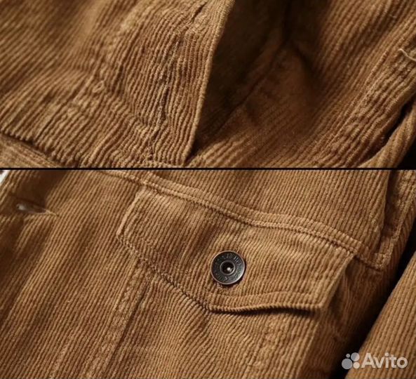 Вельветовая куртка мужская