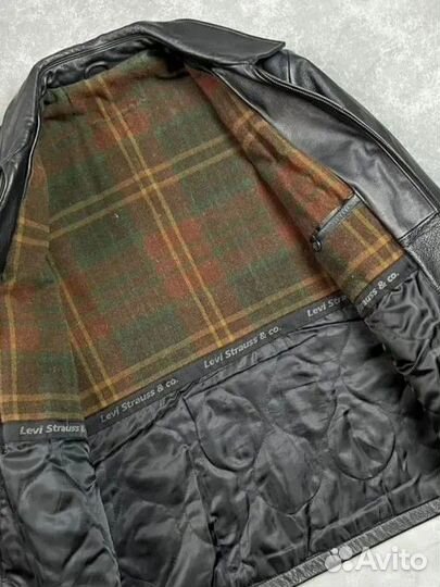 Куртка levis кожаная