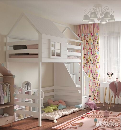 Детская кровать чердак Prado