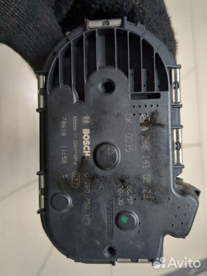 Заслонка дроссельная Mercedes A W169, 2007