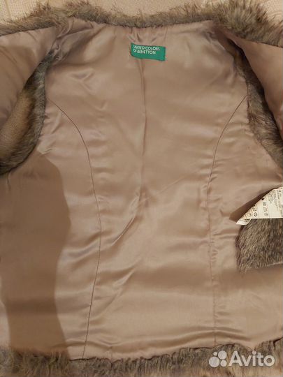 Детская меховая Безрукавка 7-8