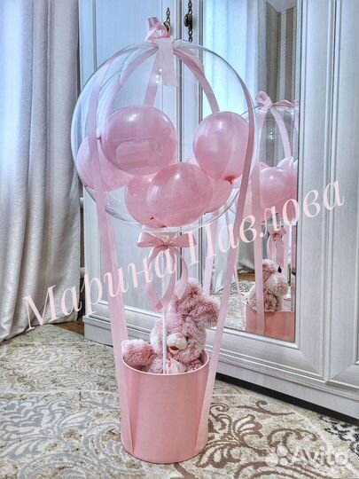 Шары бабл (Bubbles).фотозона. гендер шар