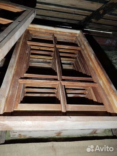 Деревянные оконные рамы новые 167х97 двойная