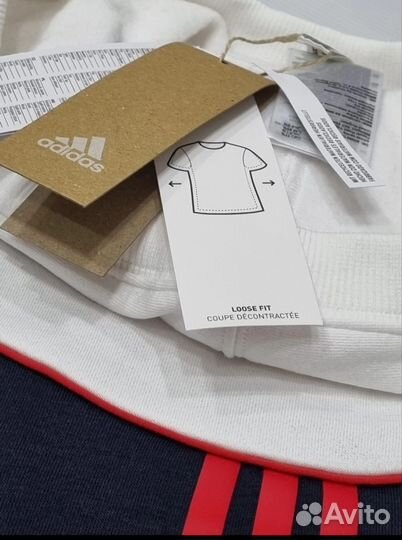 Худи adidas женская, размер XL, XXL