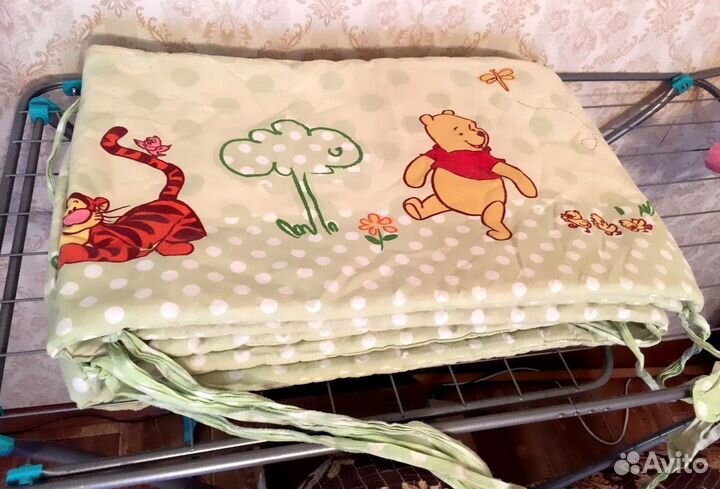 Одеяло и бортики для малыша