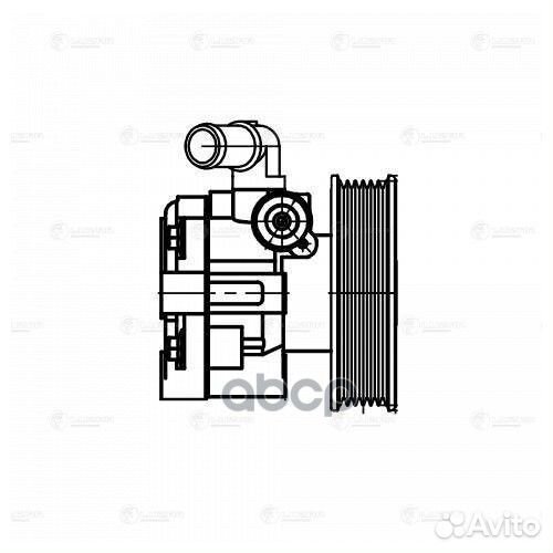 Насос гур для ам Chevrolet Cruze (09) 1.6i (LP