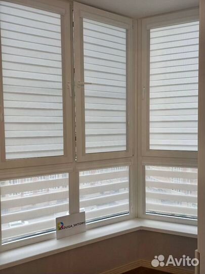 Рулонные шторы день-ночь