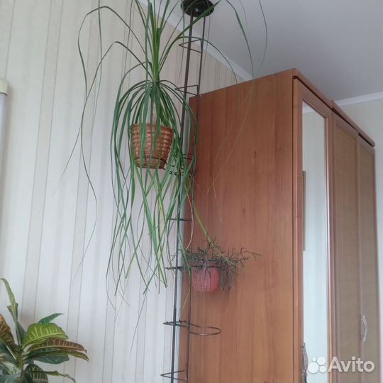 Подставка для цветов напольная металлическая