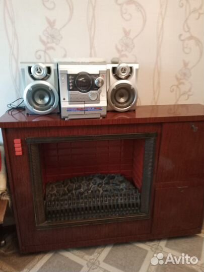 Камин-бар ретро