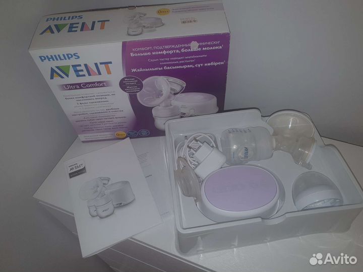 Молокоотсос avent электрический