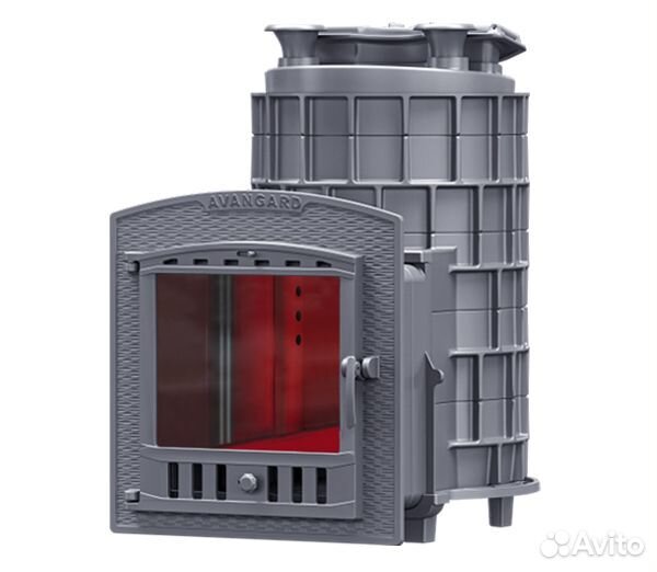 Печь для бани Avangard зк30(П2) облиц. Серпентинит