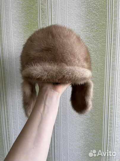 Шапка норковая женская