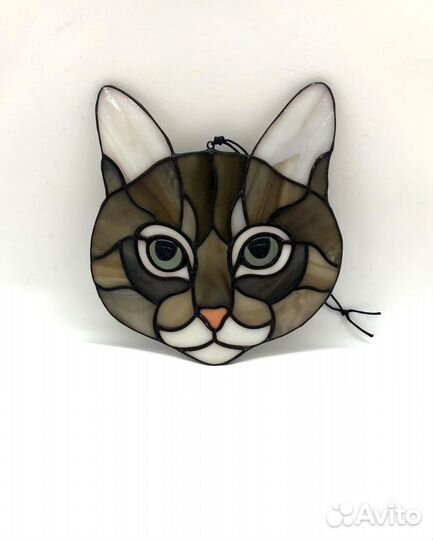 Кот, Витражный портрет питомца