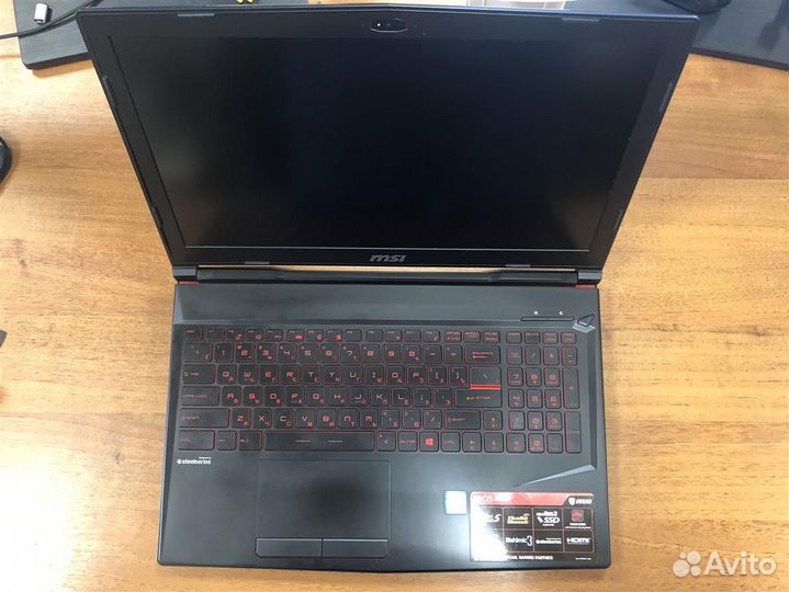 Ноутбук msi GL63 8RD