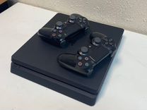 Sony ps4 slim 1tb + много игр