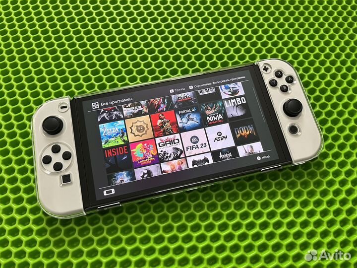 Nintendo switch oled прошитая чип