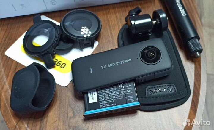 Insta 360 one x2 (камера, защита, крепеж, с.палка)